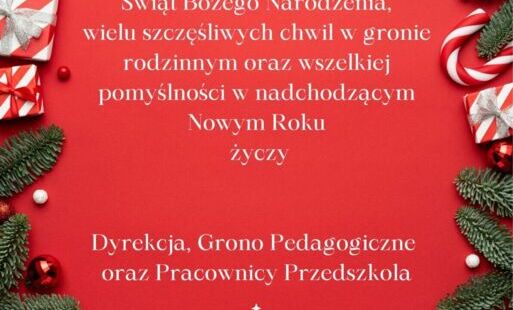 Życzenia z okazji Świąt Bożego Narodzenia
